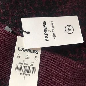 Express X negin mirsalehi Skirt, Size S, Dark Plum